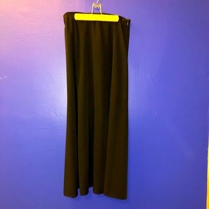 Tweeds Long Black Skirt <3